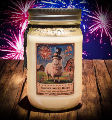 Snickerdoodle Dandy 16 oz jar candle