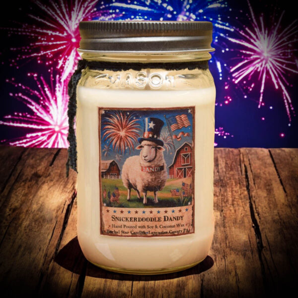 Snickerdoodle Dandy 16 oz jar candle