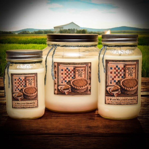 Shoo Fly Pie jars