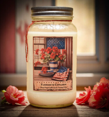 Farmhouse Cinnamon 24 oz Jar Candle