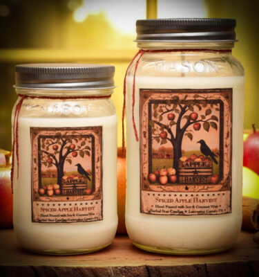 Spiced Apple Harvest jars