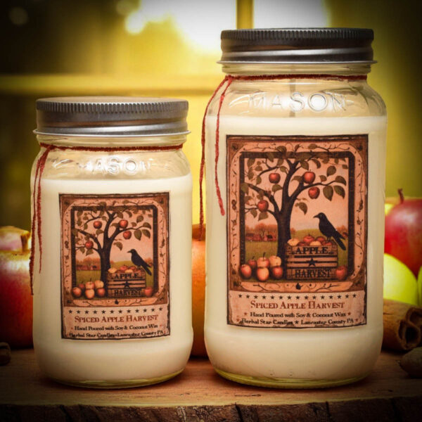 Spiced Apple Harvest jars