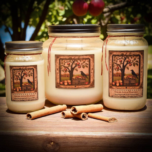 Spiced Apple Harvest jars