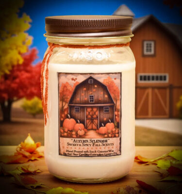 Autumn Splendor 16 oz jar candle