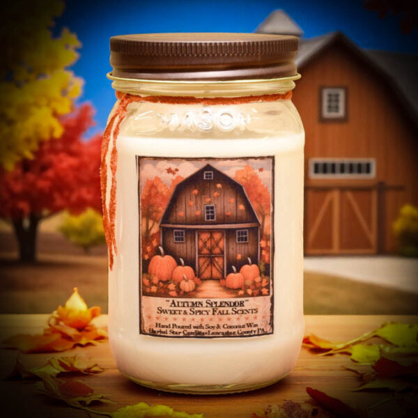 Autumn Splendor 16 oz jar candle