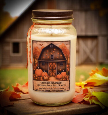 Autumn Splendor 24 oz jar candle