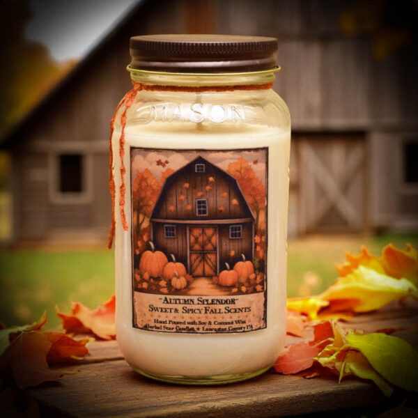 Autumn Splendor 24 oz jar candle