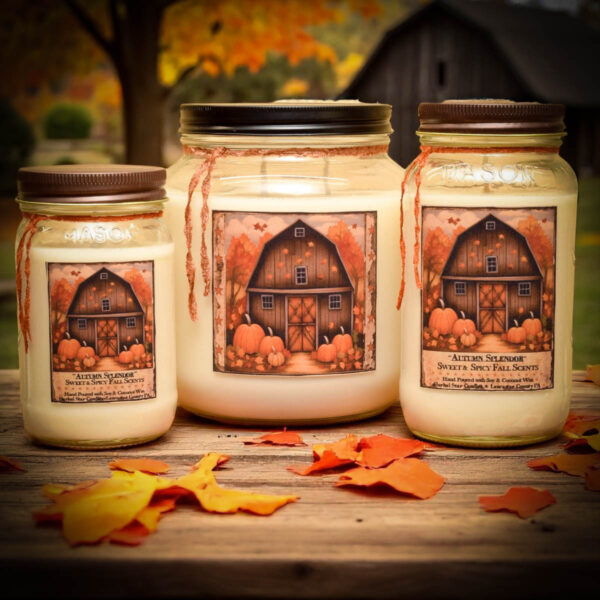 Autumn Splendor jar candles