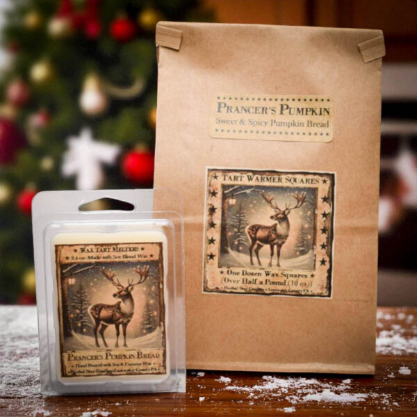 Prancer's Pumpkin Bread Mason Jar Candle - 24 oz - Image 2