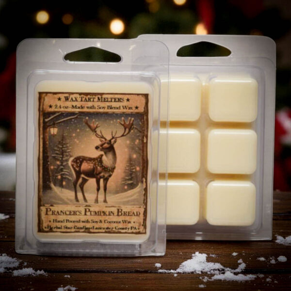 Prancer's Pumpkin Bread mini pack of 6 tarts