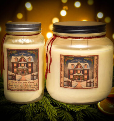 Olde Holiday Glow Collection – Christmas candles, tarts, potpourri, sprays, and refresher fragrance blend