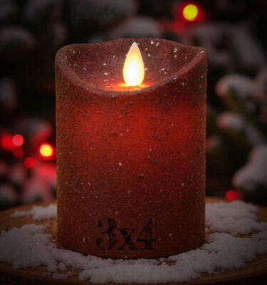 2 Pack Outdoor Plastic Flameless Candles With Remote Control And Timer, LED Flickering Battery Operated Electric Pillar Candles D3 Xh5 5 Camping Weddings Home