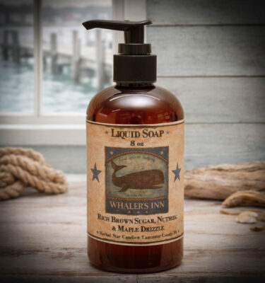 Whaler’s Inn liquid soap 8 oz brown sugar nutmeg scent