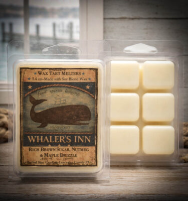 Whaler’s Inn mini wax tarts 2.4 oz clamshell brown sugar nutmeg