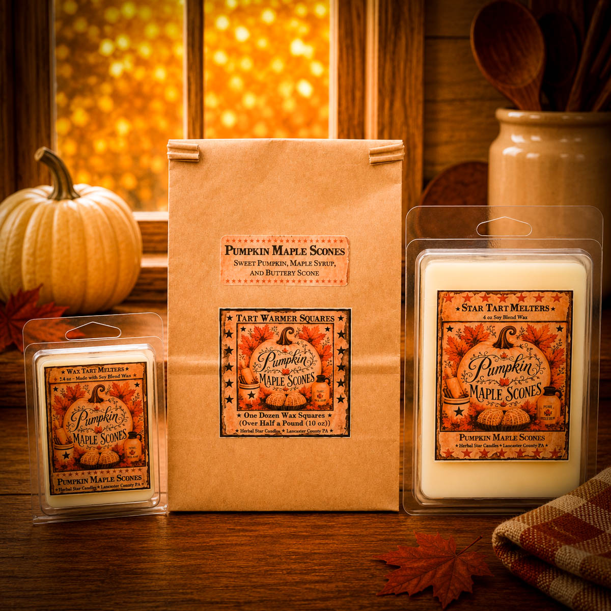 Pumpkin Maple Scones 4 oz Star Tart Wax Melter - Image 3