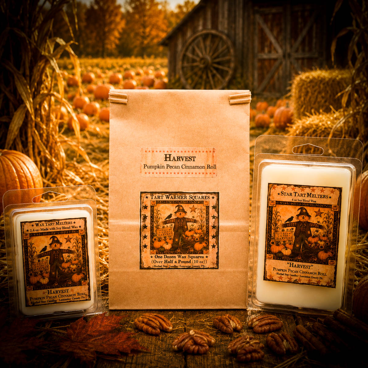 Harvest Mini Pack of 6 Tarts-2.4 oz - Image 3