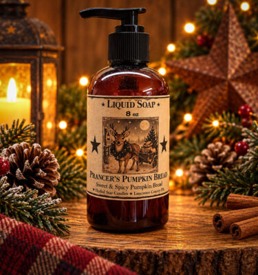 Prancer's Pumpkin Bread liquid soap