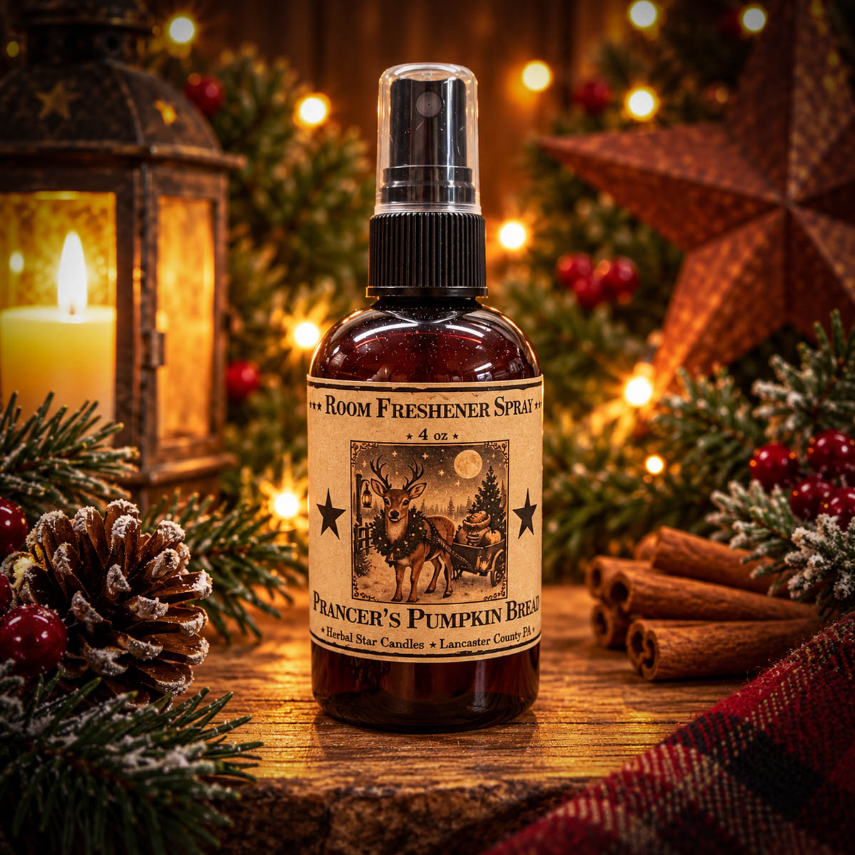 Prancer's Pumpkin Bread Room Spray
